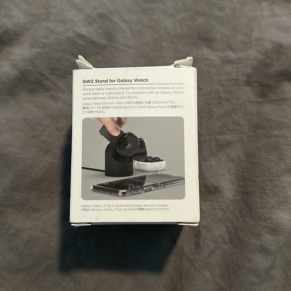 GW2 Stand for Galaxy Watch (Black) - Picture 3 of 5